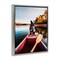 Stupell Industries Pup And Paddles Floating Frame, design by Jared Kreiss